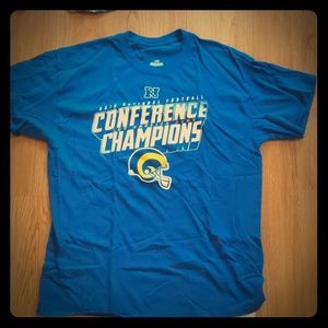 LA Rams 2018 NFC Champs Mens M Tee shirt